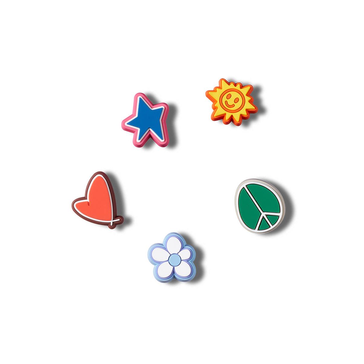 CROCS Jibbitz Cute Doodle 5-Pack Shoes Charm - Supersports Thailand Supersports Thailand