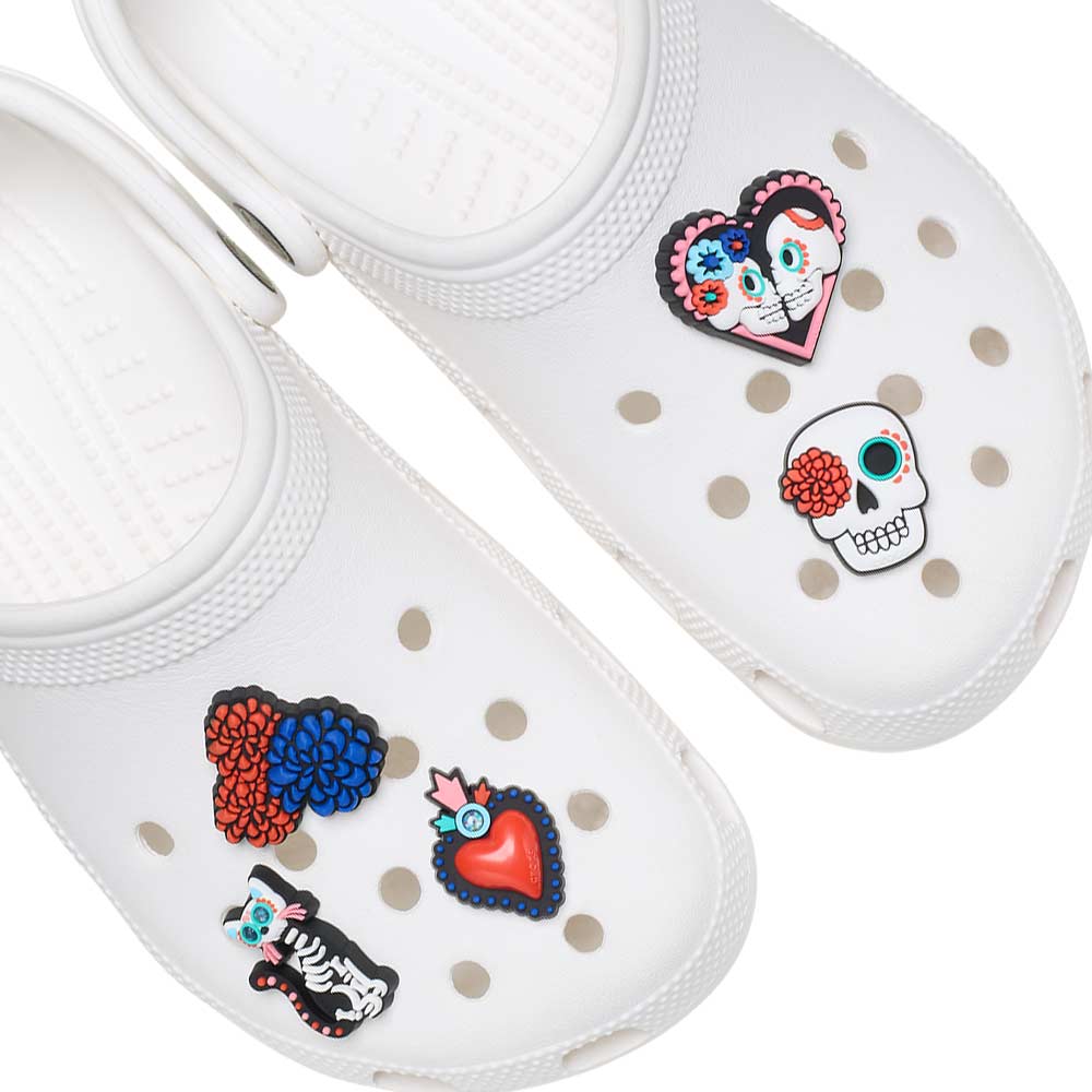 CROCS Jibbitz Artsy Dia De Los Muertos 5-Pack Shoes Charm - Supersports Thailand Supersports Thailand