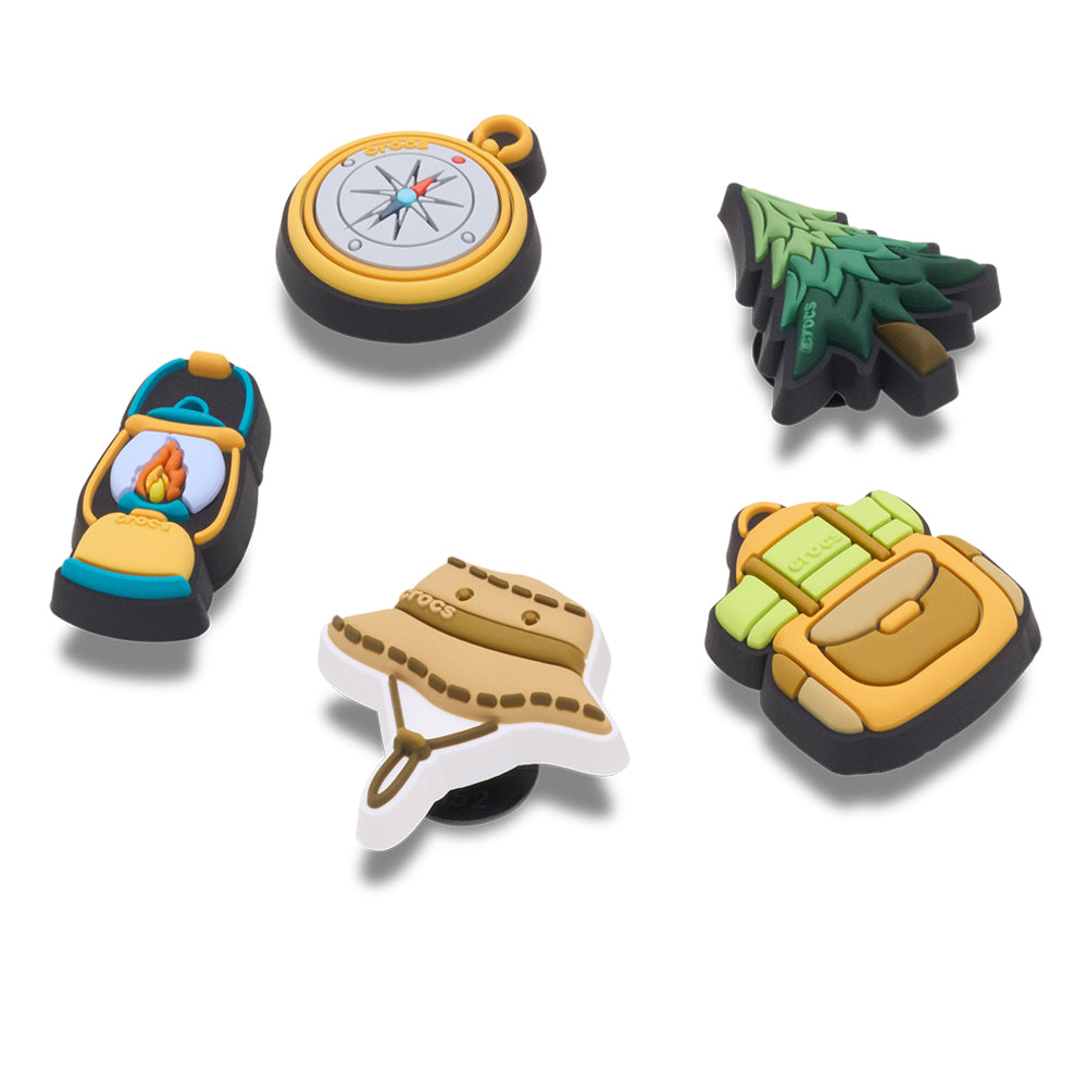 CROCS Jibbitz Camp Essentials 5-Pack Shoes Charm - Supersports Thailand Supersports Thailand