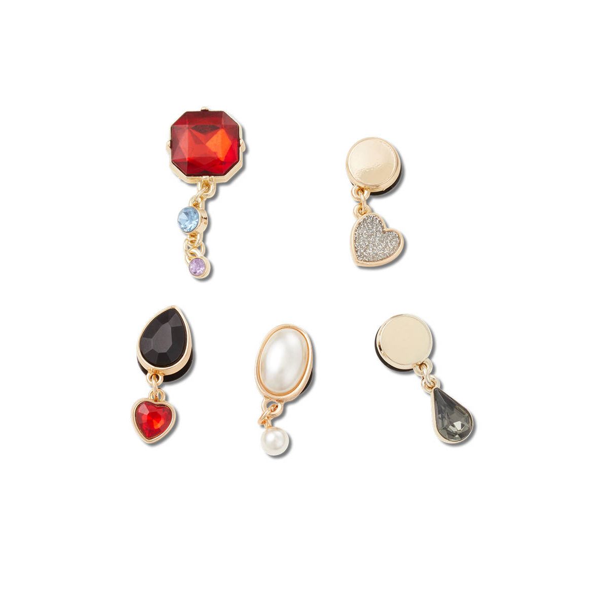CROCS Jibbitz Dropped Gem 5-Pack Shoes Charm - Supersports Thailand
