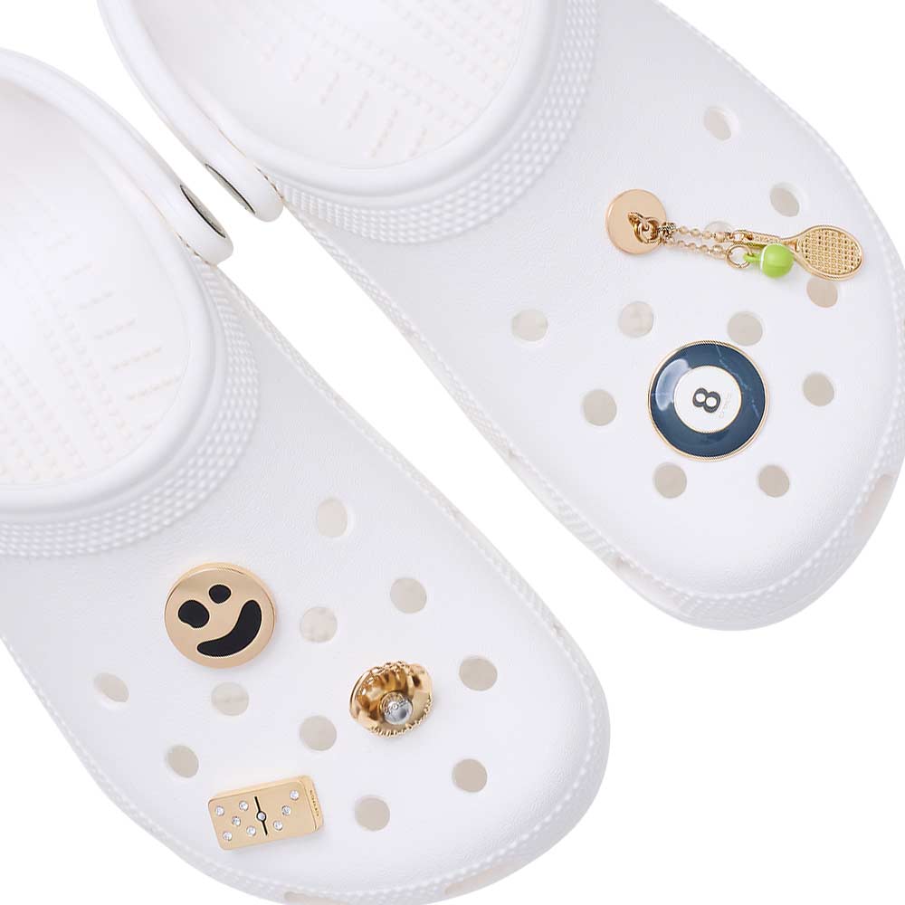 CROCS Jibbitz Collegiate Icons 5-Pack Shoes Charm - Supersports Thailand