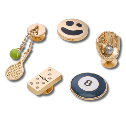 CROCS Jibbitz Collegiate Icons 5-Pack Shoes Charm - Supersports Thailand