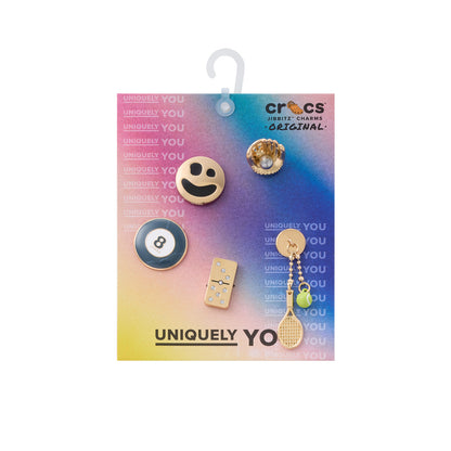 CROCS Jibbitz Collegiate Icons 5-Pack Shoes Charm - Supersports Thailand