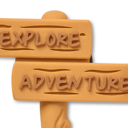 CROCS Jibbitz Explore and Adventure Train Sign Shoes Charm - Supersports Thailand