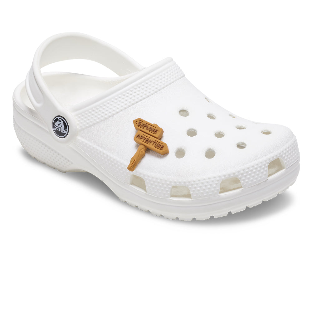 CROCS Jibbitz Explore and Adventure Train Sign Shoes Charm - Supersports Thailand