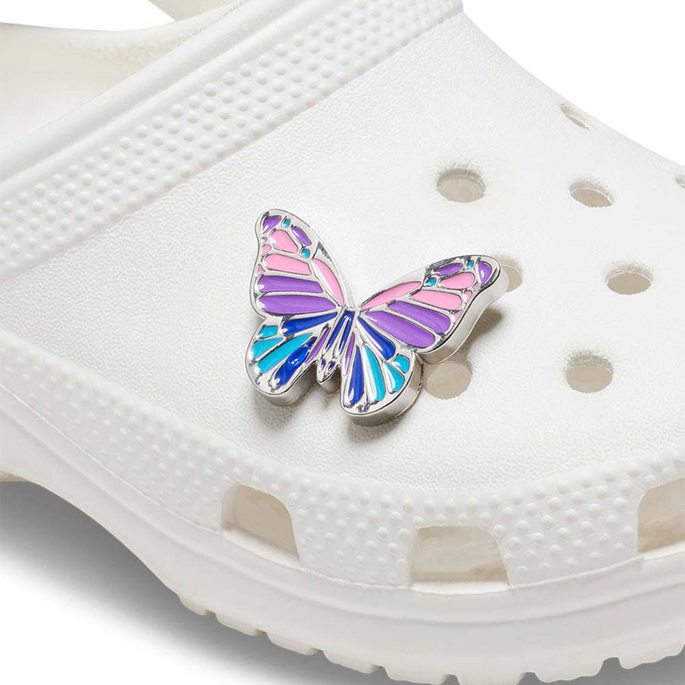 CROCS Jibbitz Purple Butterfly Shoes Charm - Supersports Thailand Supersports Thailand