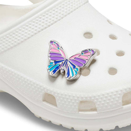 CROCS Jibbitz Purple Butterfly Shoes Charm - Supersports Thailand