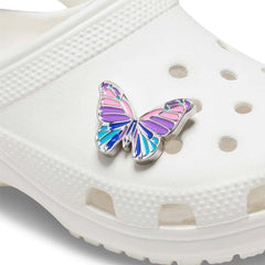 CROCS Jibbitz Purple Butterfly Shoes Charm - Supersports Thailand