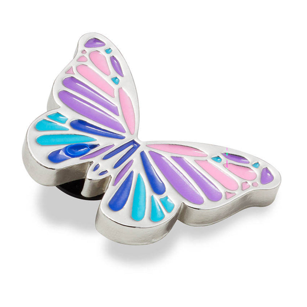 CROCS Jibbitz Purple Butterfly Shoes Charm - Supersports Thailand