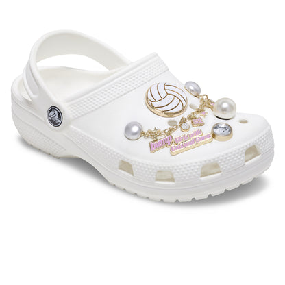 CROCS Jibbitz Volleyball Bling 5-Pack Shoes Charm - Supersports Thailand