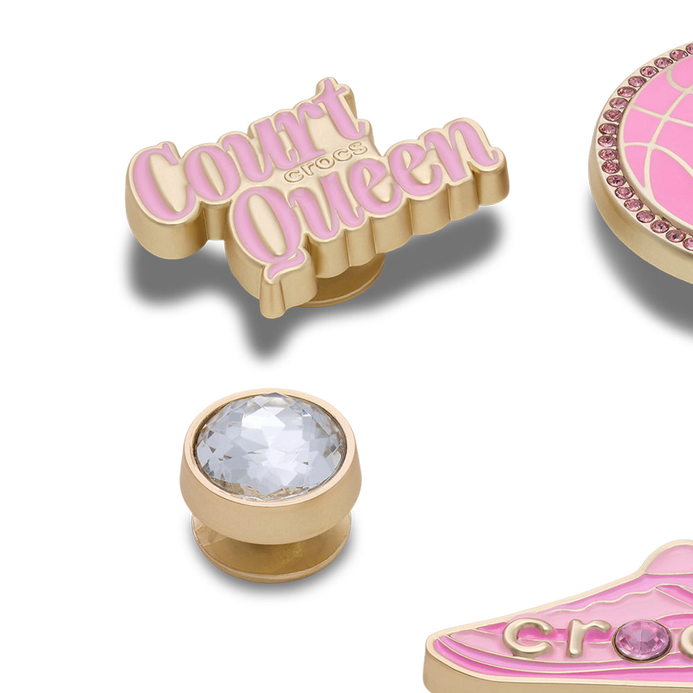 CROCS Jibbitz Basketball Bling 5-Pack Shoes Charm - Supersports Thailand Supersports Thailand