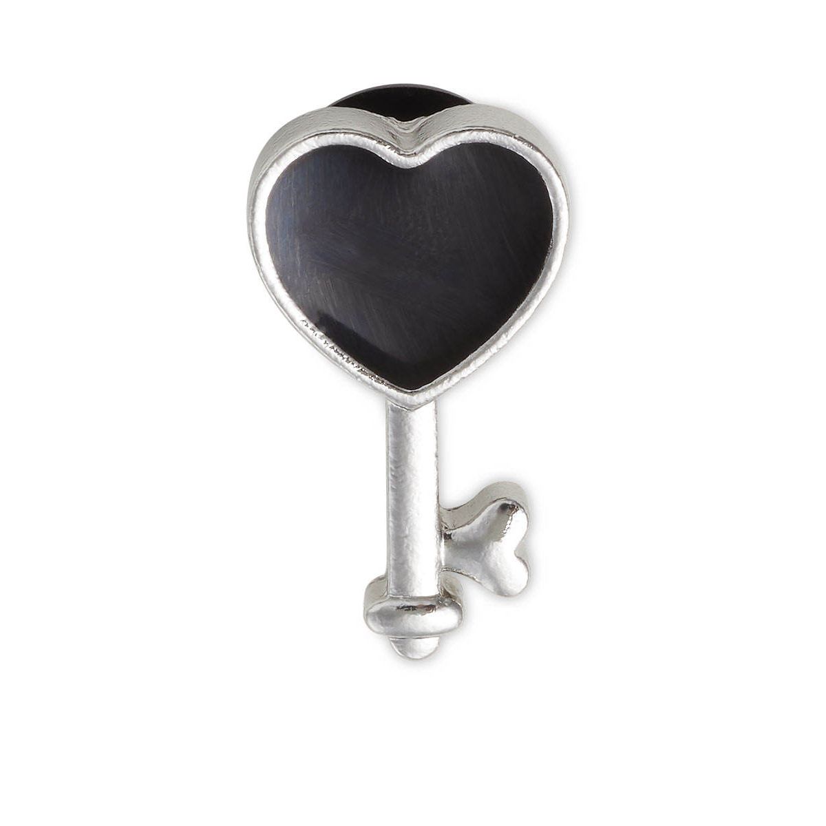 CROCS Jibbitz Silver Black Key Shoes Charm - Supersports Thailand