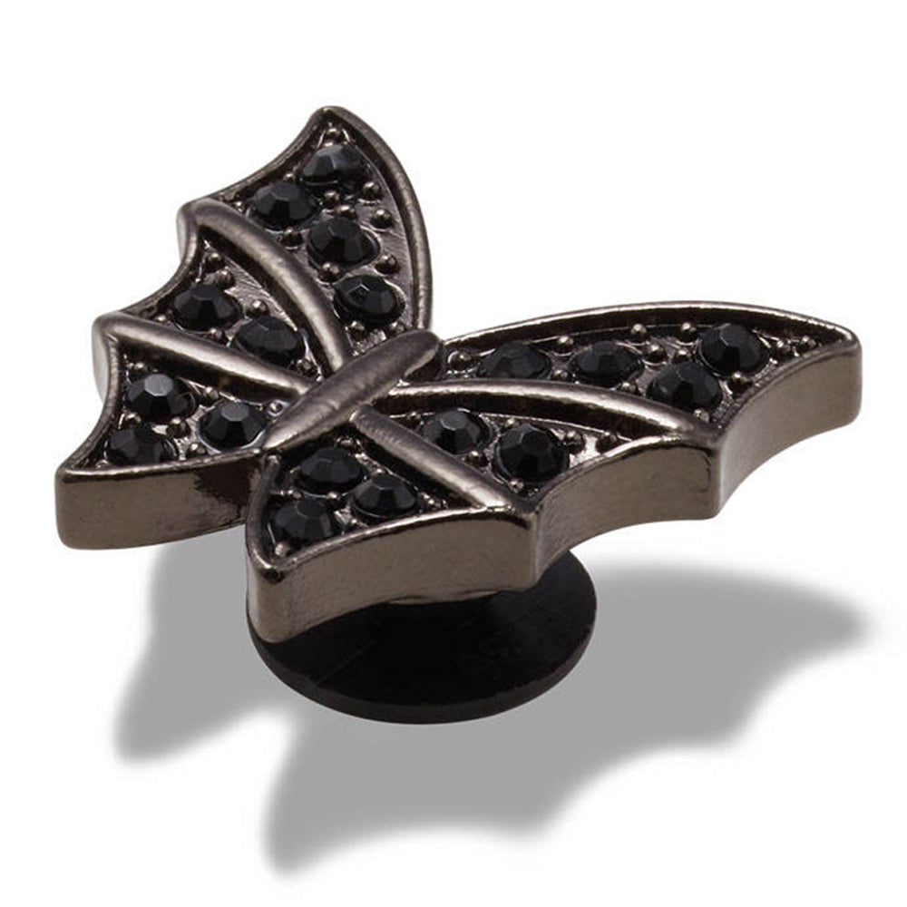 CROCS Jibbitz Black Butterfly Shoes Charm - Supersports Thailand