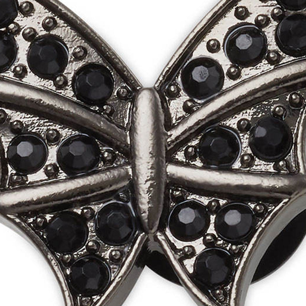 CROCS Jibbitz Black Butterfly Shoes Charm - Supersports Thailand Supersports Thailand