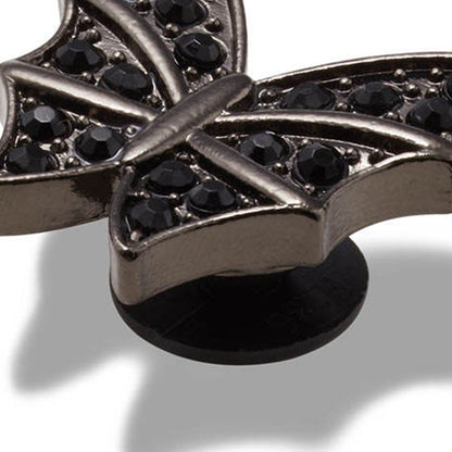CROCS Jibbitz Black Butterfly Shoes Charm - Supersports Thailand