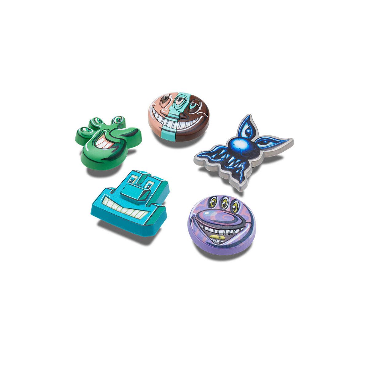 CROCS Jibbitz Scharf 5-Pack Shoes Charm - Supersports Thailand Supersports Thailand