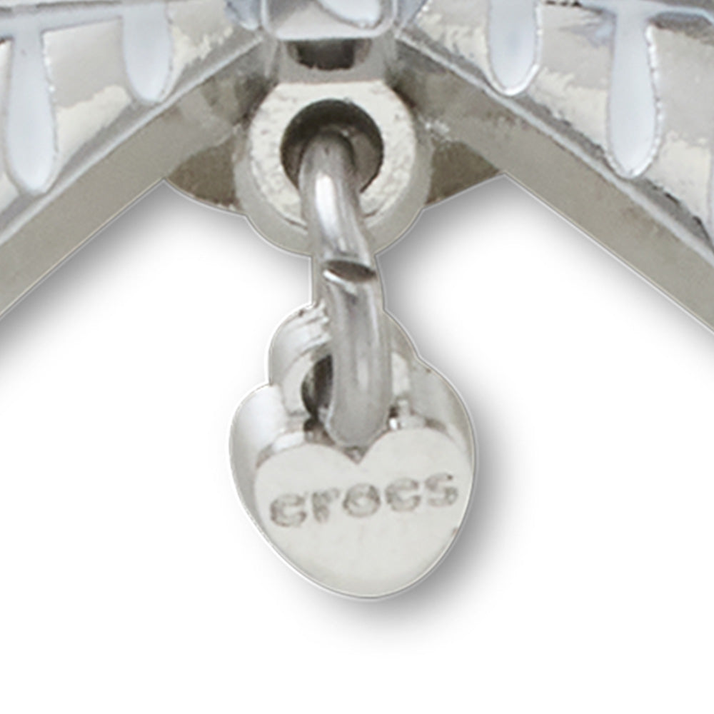 CROCS Jibbitz White And Gold Bow SMT Gem Shoes Charm - Supersports Thailand Supersports Thailand