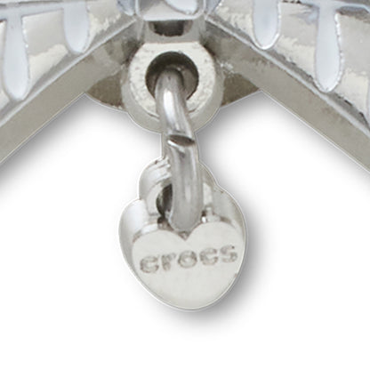 CROCS Jibbitz White And Gold Bow SMT Gem Shoes Charm - Supersports Thailand