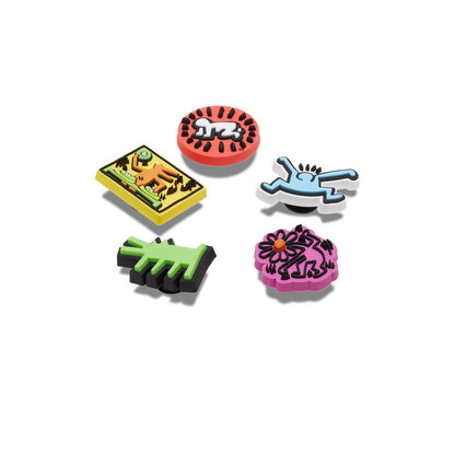 CROCS Jibbitz Haring 5-Pack Shoes Charm - Supersports Thailand