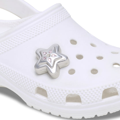 CROCS Jibbitz Silver Star Locket Shoes Charm - Supersports Thailand