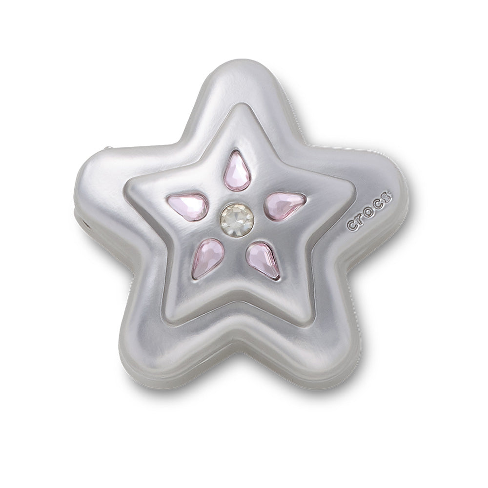 CROCS Jibbitz Silver Star Locket Shoes Charm - Supersports Thailand