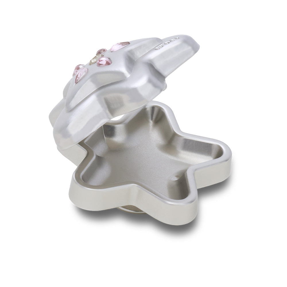 CROCS Jibbitz Silver Star Locket Shoes Charm - Supersports Thailand