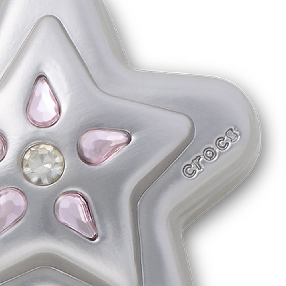 CROCS Jibbitz Silver Star Locket Shoes Charm - Supersports Thailand Supersports Thailand