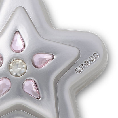 CROCS Jibbitz Silver Star Locket Shoes Charm - Supersports Thailand