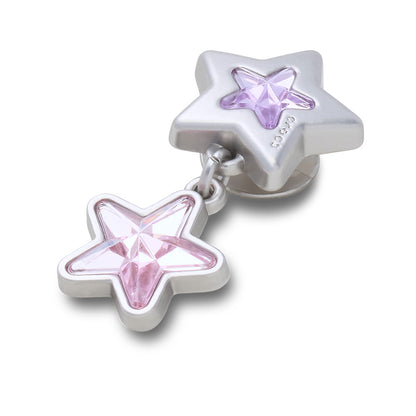 CROCS Jibbitz Purple And Pink Star Dangle Shoes Charm - Supersports Thailand