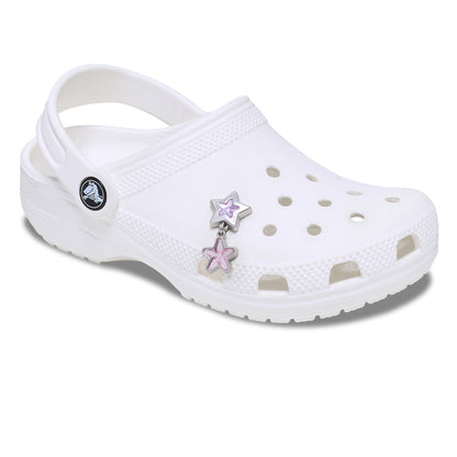 CROCS Jibbitz Purple And Pink Star Dangle Shoes Charm - Supersports Thailand
