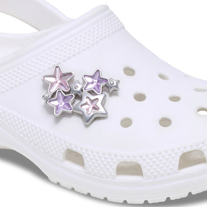 CROCS Jibbitz Purple And Pink Gem Star Cluster Shoes Charm - Supersports Thailand