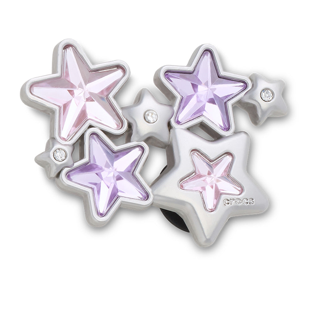 CROCS Jibbitz Purple And Pink Gem Star Cluster Shoes Charm - Supersports Thailand