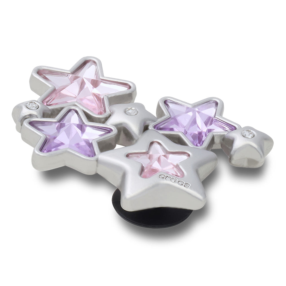 CROCS Jibbitz Purple And Pink Gem Star Cluster Shoes Charm - Supersports Thailand Supersports Thailand