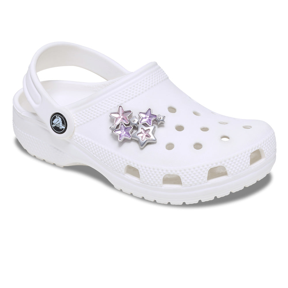 CROCS Jibbitz Purple And Pink Gem Star Cluster Shoes Charm - Supersports Thailand