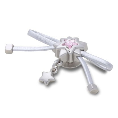 CROCS Jibbitz Silver Bow And Star Dangle Shoes Charm - Supersports Thailand