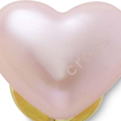 CROCS Jibbitz Pink Pearl Heart Shoes Charm - Supersports Thailand
