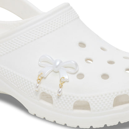 CROCS Jibbitz Bow And Pearl Dangle Shoes Charm - Supersports Thailand