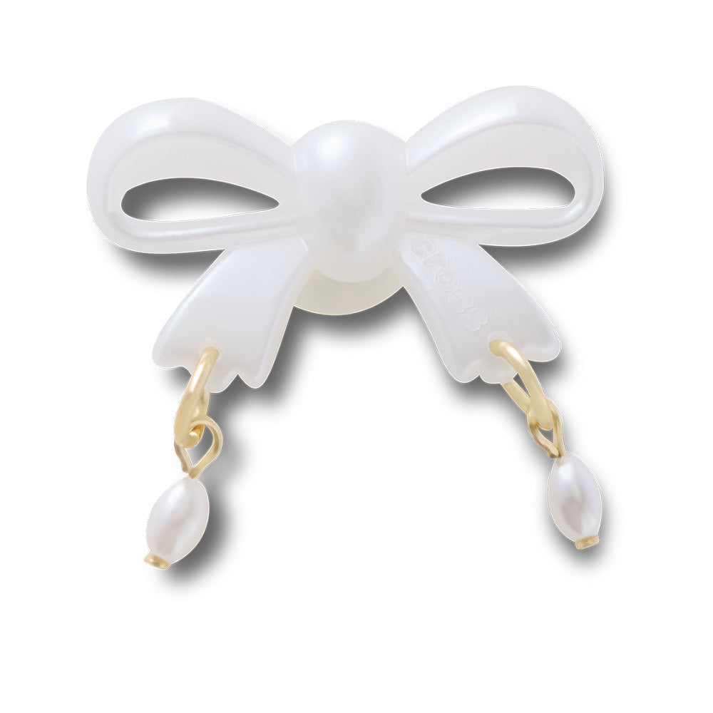 CROCS Jibbitz Bow And Pearl Dangle Shoes Charm - Supersports Thailand Supersports Thailand