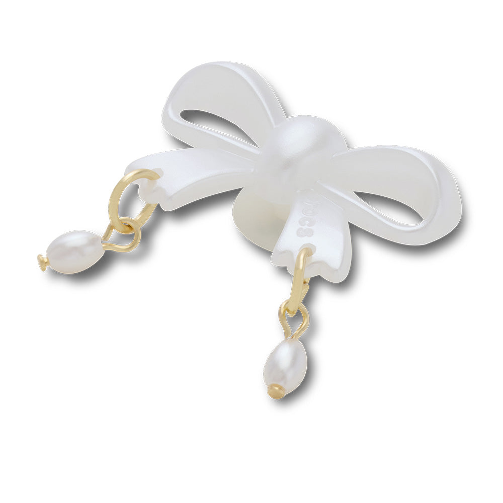 CROCS Jibbitz Bow And Pearl Dangle Shoes Charm - Supersports Thailand Supersports Thailand