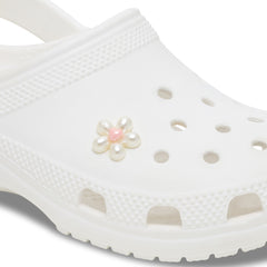 CROCS Jibbitz Pearl Flower With Heart Shoes Charm - Supersports Thailand