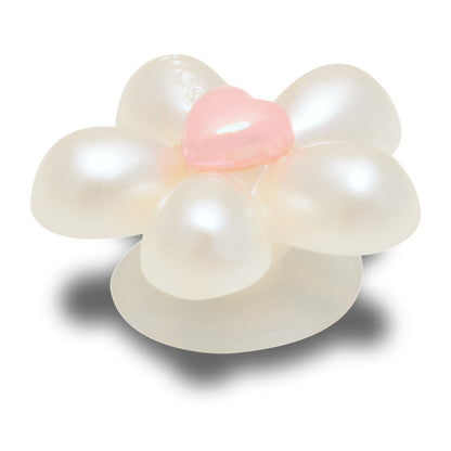 CROCS Jibbitz Pearl Flower With Heart Shoes Charm - Supersports Thailand