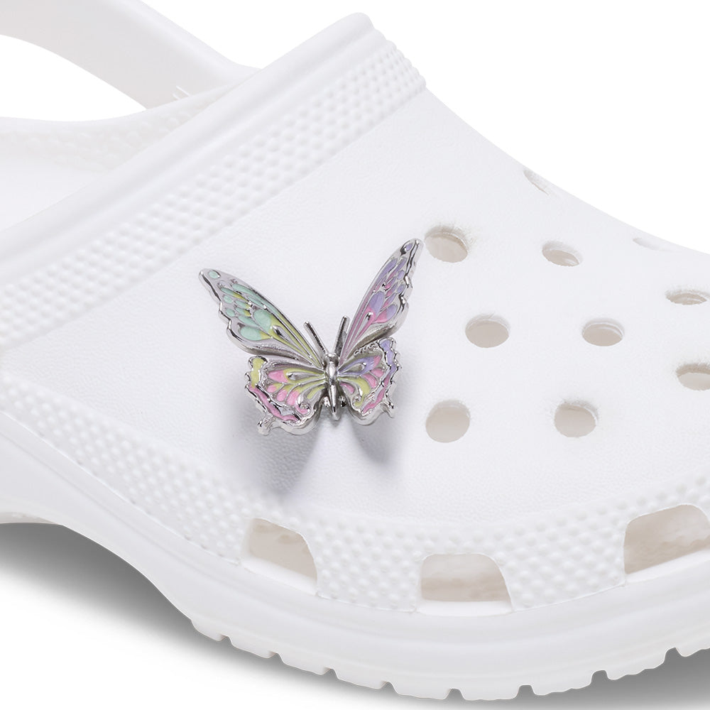 CROCS Jibbitz Iridescent Butterfly Shoes Charm - Supersports Thailand Supersports Thailand