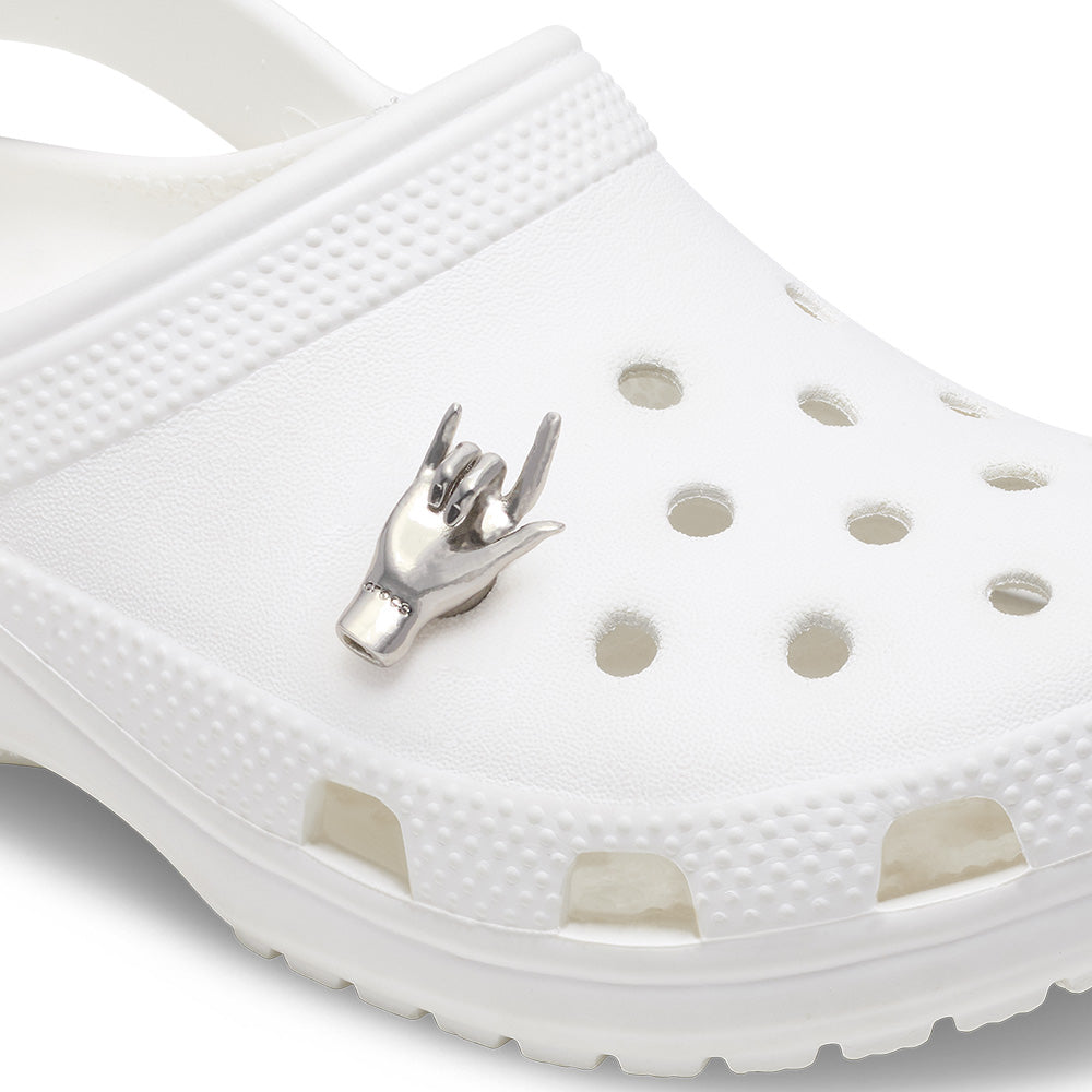 CROCS Jibbitz I Love Hand Shoes Charm - Supersports Thailand Supersports Thailand