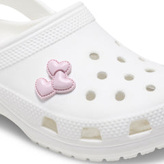 CROCS Jibbitz Triple Pink Metallic Heart Shoes Charm - Supersports Thailand
