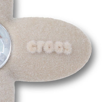 CROCS Jibbitz Rhinestone Flocked 4 Petal Flower Shoes Charm - Supersports Thailand