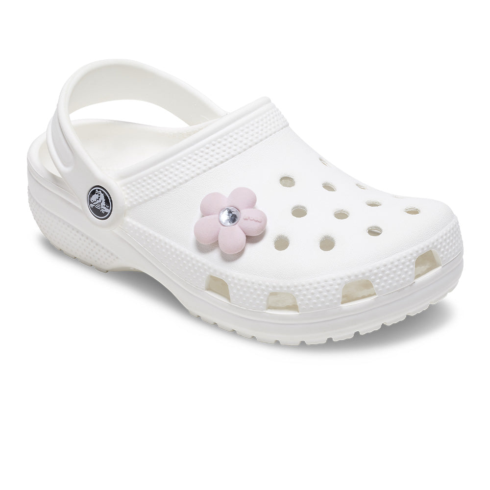 CROCS Jibbitz Rhinestone Flocked 5 Petal Flower Shoes Charm - Supersports Thailand