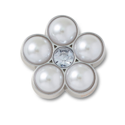CROCS Jibbitz Celestial Pearl 5 Petal Flower Shoes Charm - Supersports Thailand