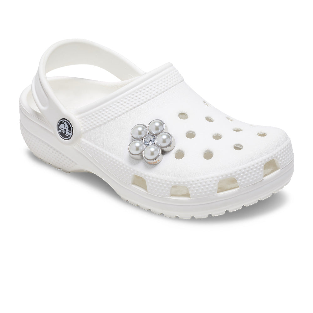 CROCS Jibbitz Celestial Pearl 5 Petal Flower Shoes Charm - Supersports Thailand Supersports Thailand