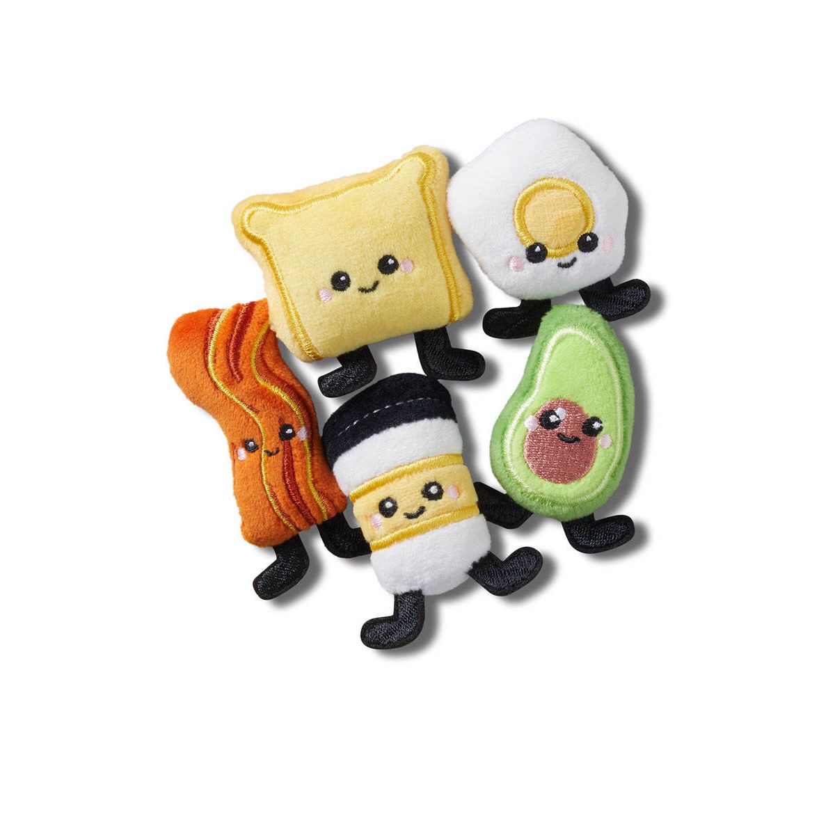 CROCS Jibbitz Fuzz Foods 5-Pack Shoes Charm - Supersports Thailand