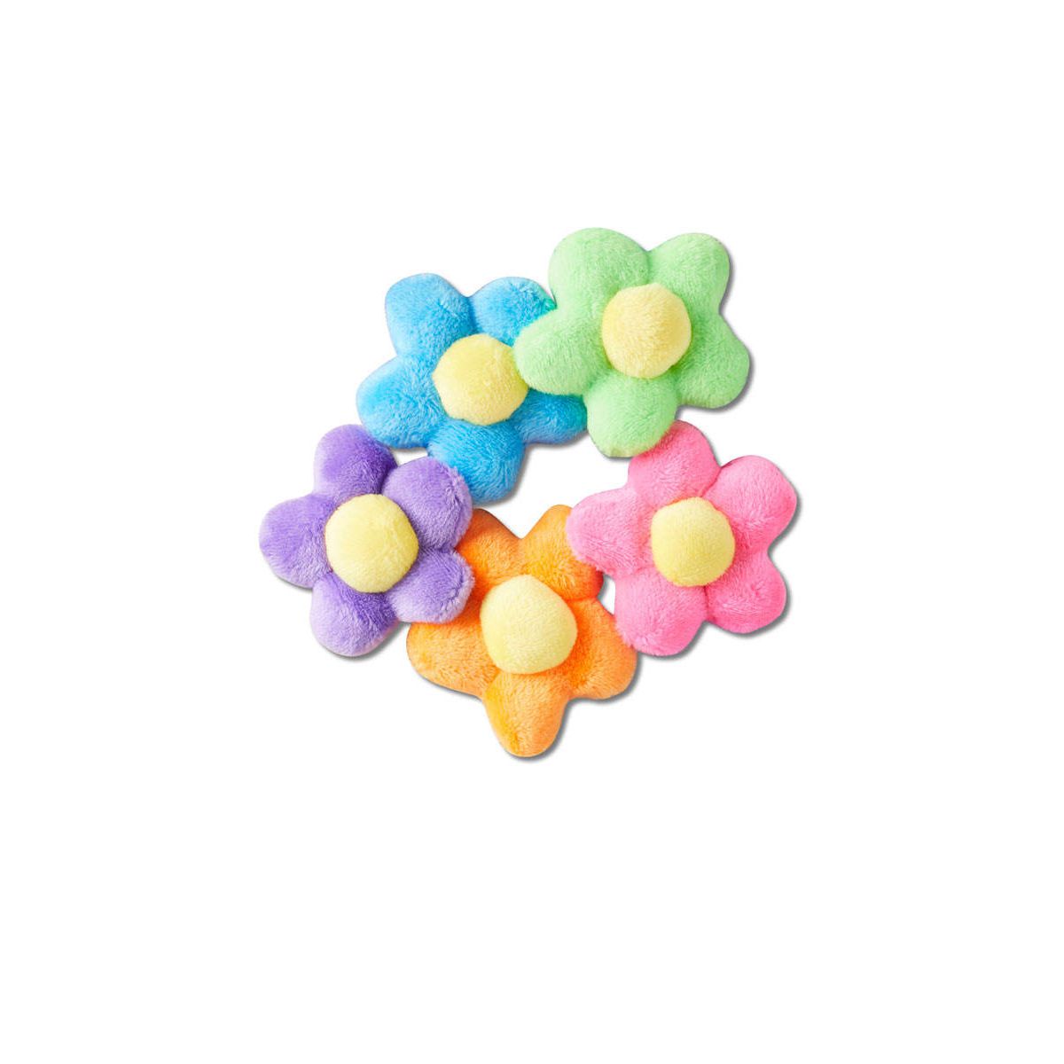 CROCS Jibbitz Plush Flower Power 5-Pack Shoes Charm - Supersports Thailand Supersports Thailand